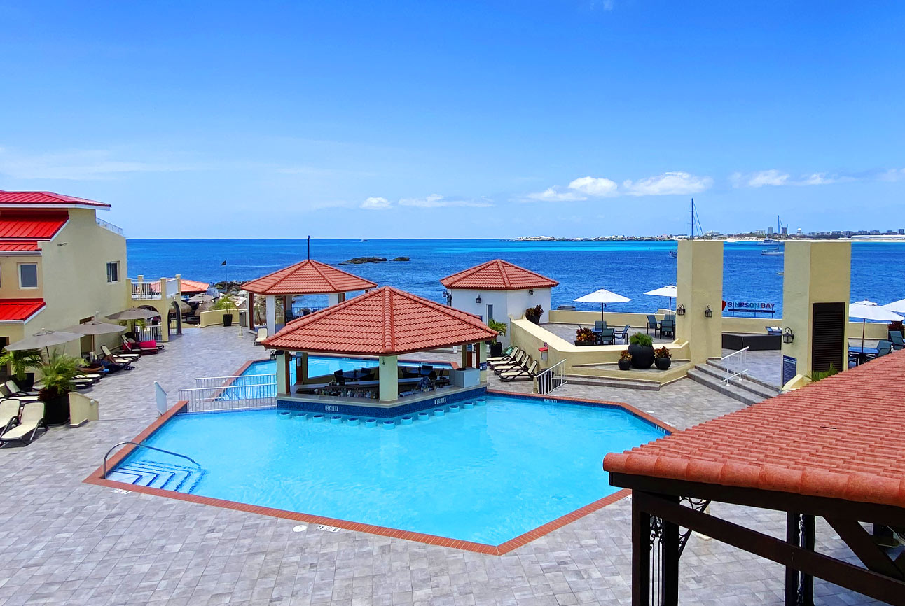 The Villas at Simpson Bay Resort, Marina & Spa - St. Maarten - Pool View